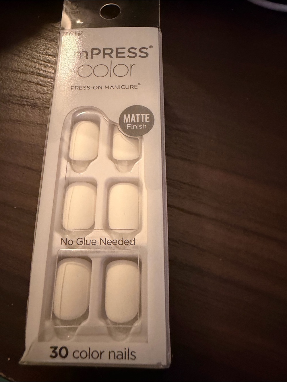 imPRESS Matte White Press-On Manicure Nails